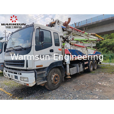 2011 Zoomlion 37m Concrete Pump Truck with ISUZU Chassis and Powerful Diesel Engine