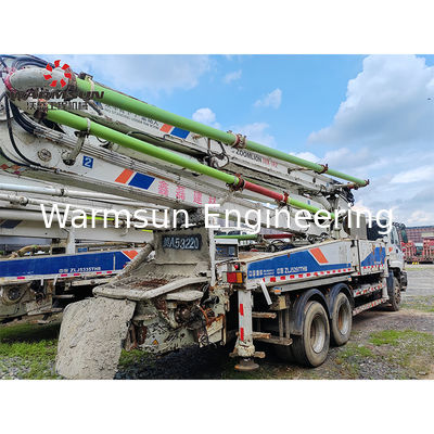 2011 Zoomlion 37m Concrete Pump Truck with ISUZU Chassis and Powerful Diesel Engine