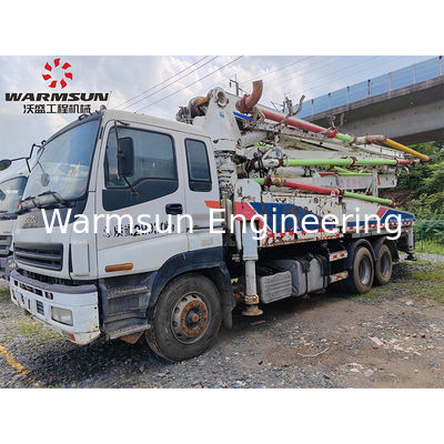 2011 Zoomlion 37m Concrete Pump Truck with ISUZU Chassis and Powerful Diesel Engine