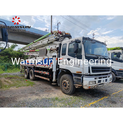 2011 Zoomlion 37m Concrete Pump Truck with ISUZU Chassis and Powerful Diesel Engine