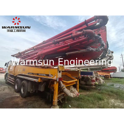 49m Capacity SANY Concrete Pump Truck 2013 Model with Diesel Engine and Mercedes Chassis
