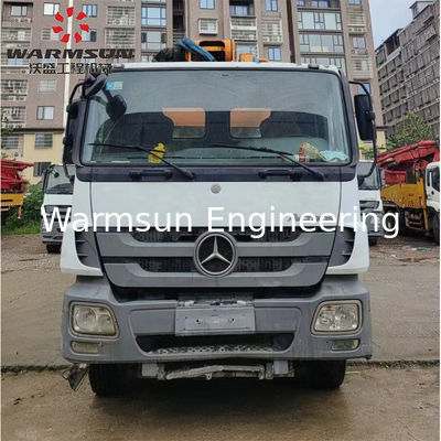 2014 Used Concrete Pump Truck with Mercedes Chassis for Zoomlion 52m Capacity in Energy Mining and Construction Works