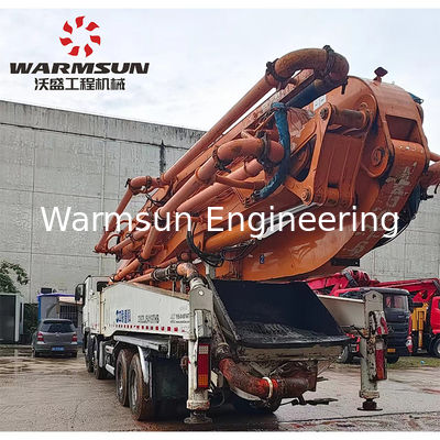 2014 Used Concrete Pump Truck with Mercedes Chassis for Zoomlion 52m Capacity in Energy Mining and Construction Works