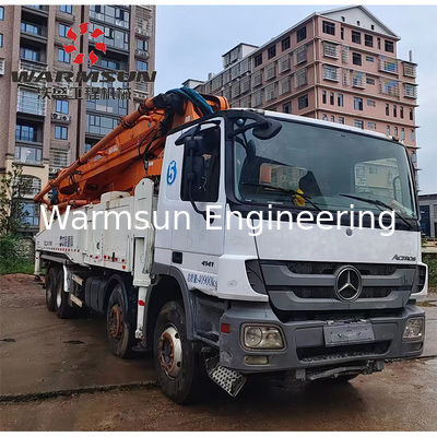2014 Used Concrete Pump Truck with Mercedes Chassis for Zoomlion 52m Capacity in Energy Mining and Construction Works