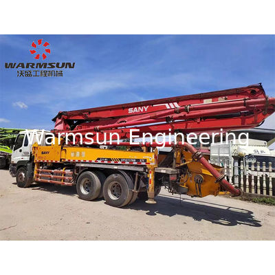 SANY Second Hand 2011 Model 37-Meter Concrete Pump Truck for Sale Max. Horizontal Conveying Distance 37 M