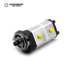 60086040 Hydraulic Double Gear Pump , kawasaki P097-16 High Pressure Hydraulic Gear Pump