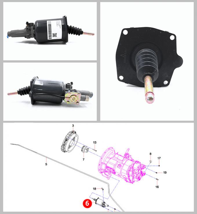 QF20FA/1 Air Brake Chamber Broken Spring , 60181258 Type 3030 Brake